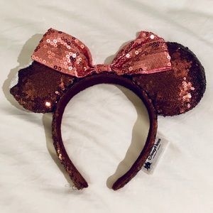 Minnie Mouse Sequin Ears Disney Park Ice Cream Bar